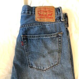 Levi's 505 straight fit